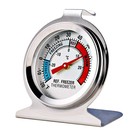 2 Pack Refrigerator Freezer Thermometer Large Dial Analog Multicolor 