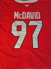 Conner Mcdavid 2025 Team Canada 4nations Cup Red Jersey  Med  Size  Stiches  new