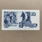 Iceland 10 Kronur Banknote 1961 Nd 1981 Unc Icelandic Currency Paper Money