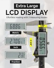 Igaging Electronic Digital Caliper 0-6 Display Inch metric - Free Shipping 