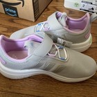 Racer Tr23 El K  Kids Size 4 Adidas Running  Light Grey