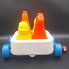 Vintage Little Tikes Wagon  n Friends Set Animal Pull Toy 5pc Set Retro 1980 s