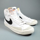 Nike Blazer Mid  77 Vintage Men   s Sneakers White Black Bq6806-100 Size 8 5