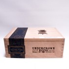 Undercrown Gordito Maduro Empty Wood Cigar Box 9 25  X 6 75  X 3 5 