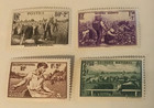 France Scott  b104-b107 Mint Mnh Complete Set National Relief Issue 