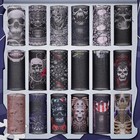 30 Pcs Skull Face Mask For Summer Work Halloween Motorcycle Neck Gaiter
