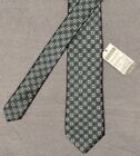 Daniel Cremieux Geometric Neck Tie 100  Silk Archive Collection Made In Italy