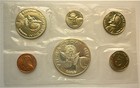 1967 Panama - Official Proof Set  6  W  2 Silver - 1 Oz Asw - U s  Mint W  Coa