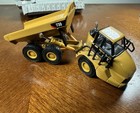 Cat Caterpillar Lot - 1 16 Norscot Vintage 2-ton Tractor   1 87  Dump Truck 730
