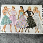 Butterick Pattern 4782 Sz 14-22 Misses Petticoat And Skirt Flared Midi 1980s
