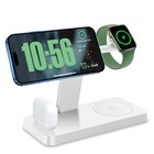 4in1 Magnetic Wireless Charger Station Dock For Apple Watch Air Pods Iphone 17