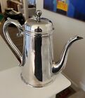 Antique Silver Coffee Chocolate Pot English Alexander Clark   Co   Ltd  London