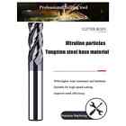 3 4  4 Flute Carbide End Mill - Regular Length - Tialn Coated