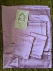 Extremely    rare Nib    60 s Scintilla  Satin Sheet Set Sz Double In     orchid