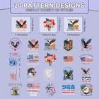 Dtf Transfers Ready To Press - 20 Pcs American 250th Anniversary Iron On Patches