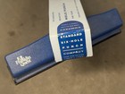 Franklin Covey 6-hole Punch For 4 25 x6 75  Compact Planner Sheets  Blue