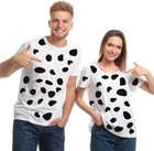 Adhesive Felt Pads Dalmatian Halloween Diy Costume Party Black 20 Sheets 400 Pad