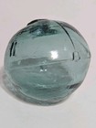Antique Japanese Glass Fishing Float Marked    ii    Rare Molded Three Piece Design