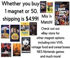 Vintage Retro 80 s 90 s Food Packaging 3d Refrigerator Magnets Foodie Gift