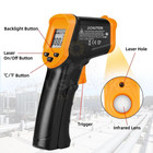 Lcd Digital Non-contact Laser Ir Infrared Thermometer Temp Meter Temperature Gun