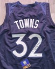 Karl-anthony Towns Autographed Timberwolves Jersey Nba Pro-style Jersey W coa