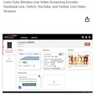 Liveu Solo Hdmi Video audio Encoder