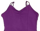 Theatricals Dancewear Leotard Bodysuit Pinch Front Camisole Th5532 Pur New Women