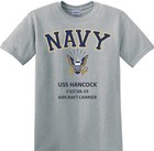 Uss Wasp Cv cva-18  carrier  Navy Eagle  T-shirt  Officially Licensed