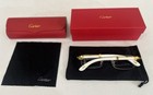 Cartier Eyeglasses White Frame
