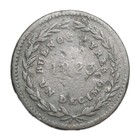 1823 Buenos Aires Argentina 1 Decimo Old Bronze Details Coin Km 1 Argentine Rare
