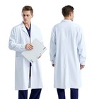 Coat For Women Men Medical Coats Costume Long Sleeve Science Student Doctor Coat