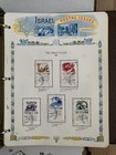 Israel - 75 Used Stamps On 15 White Ace Stamp Album Sheets  24  Tabs