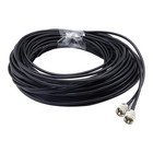 100ft Rg58 Pl-259 Uhf Male Coax Cable For Hf Vhf Cb Ham Radio Swr Meter Antenna