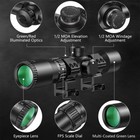 1 5-5x32 Crossbows Scope 20-100 Yards Ballistic Reticle For Archery Bows Hunting