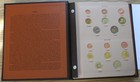 European Union Euro Coinage Set  Complete 96 Unc Coins Collection  Dansco Album