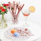 200 Pcs Birthday Party Supplies Rose Gold Happy Birthday Plates And Napkins S   