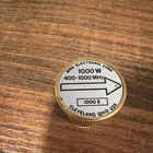 Bird Electronic Corp 1000e Rf Wattmeter Element Slug 1000w 400-1000mhz  working 