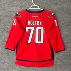 Washington Capitals Braden Holtby 70 Youth L xl Hockey Jersey Red Nhl Reebok