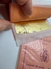 Vintage Best Xx Deep Gold Leaf 22 Carats 25 Leaves 3 3 8  X 3 3 8  W Germany