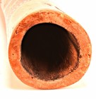 Hand Painted Australian Aboriginal Style Wood Didgeridoo Dot Art Signed Vintage