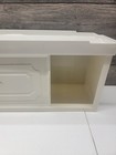 Plastic Vintage Cabinet Sliding Door Storage Medicine Bathroom Mcm Shelf Display