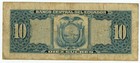 Ecuador     P-101a     10 Sucres     Marz-21-1952      f    Serie   gv 
