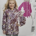 Mccall s 5976 Tunic Button Up Shirt Blouse   Belt Pattern Size 8-16 Uncut 