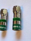  2  Digicon Ds6q 10-05 Green Universal Anti-corrosion Coaxial Compress Connector