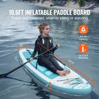 Inflatable Stand Up Paddle Board 10 6 Ft Kayak Board With Seat Accessory