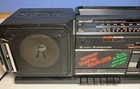 Sharp Gf-330 Boombox Hifi Stereo Vintage Retro Audio Cassette Deck Am fm Radio