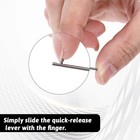 4 Pcs Quick Release Spring Bar  22mm Stainless Steel Watch Band Pins Replacem   