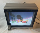 1985 Vintage Zenith System 3 Color Tv Sb2027s 20    Crt Gaming W Remote