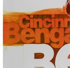 Cincinnati Bengals Poster Vintage Art 1970s Print Football Gift 12x16 