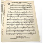 Along The Navajo Trail Vintage Piano Sheet Music Bing Crosby Larry Markes 1945